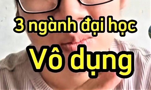 Học sinh lớp 12 hoang mang khi nghe tư vấn &#39;ng&#224;nh học v&#244; dụng&#39; tr&#234;n TikTok, chuy&#234;n gia gi&#225;o dục n&#243;i g&#236;?