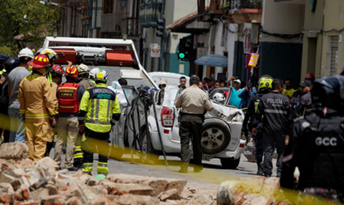 Động đất mạnh 6,5 độ tại Ecuador, &#237;t nhất 12 người thiệt mạng