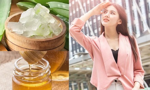 Làm mờ nếp nhăn gương mặt nhờ quả bơ, mật ong và nha đam