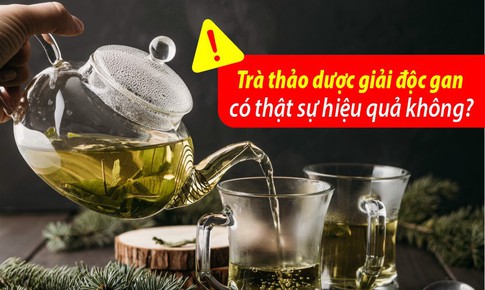 Trà thảo dược giải độc gan có thật sự hiệu quả không?