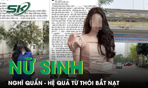 Th&#243;i bắt nạt v&#224; sự lựa chọn dại dột của nữ sinh trường Chuy&#234;n ĐH Vinh