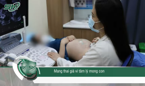 Mang thai giả v&#236; t&#226;m l&#253; mong con