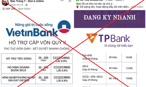 Bộ C&#244;ng an cảnh b&#225;o c&#225;c đối tượng mạo danh ng&#226;n h&#224;ng, c&#244;ng ty t&#224;i ch&#237;nh lừa đảo người d&#226;n