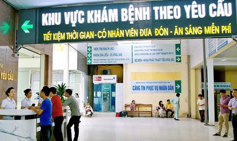 Sắp ban h&#224;nh khung gi&#225; kh&#225;m chữa bệnh theo y&#234;u cầu