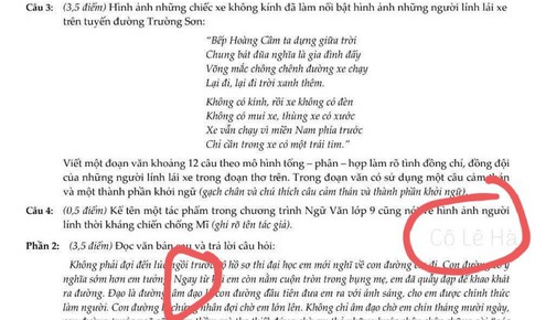 X&#244;n xao đề thi Ngữ văn c&#243; ng&#244;n từ nhạy cảm, đại diện Trường Lương Thế Vinh n&#243;i g&#236;?