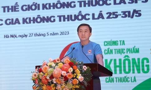 Thứ trưởng Bộ Y tế cảnh b&#225;o hệ quả nghi&#234;m trọng của thuốc l&#225; điện tử - nung n&#243;ng với sức khoẻ