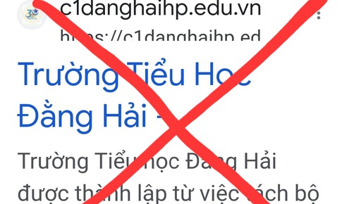 Phẫn nộ với th&#244;ng tin xuy&#234;n tạc lịch sử từ trang website một trường Tiểu học ở Hải Ph&#242;ng