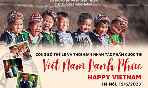 Ph&#225;t động cuộc thi ảnh, video &#39;Việt Nam hạnh ph&#250;c - Happy Vietnam&#39;