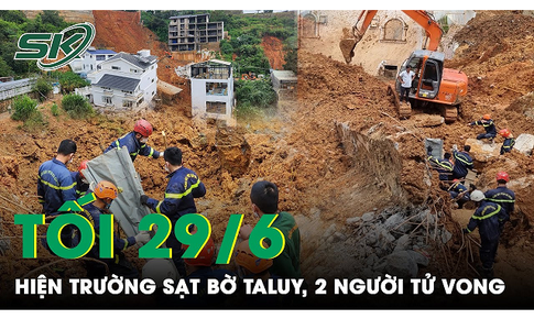 Hiện trường kinh ho&#224;ng sạt lở đất ở Đ&#224; Lạt, 2 vợ chồng tử vong trong đống đổ n&#225;t