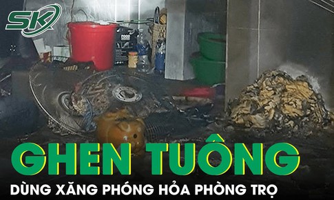 Cận cảnh hiện trường vụ ch&#225;y ph&#242;ng trọ nghi do ghen tu&#244;ng l&#224;m 7 người bị bỏng nặng