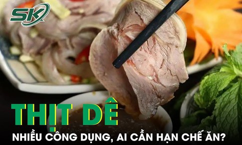 Thịt d&#234; c&#243; nhiều c&#244;ng dụng, ai cần hạn chế ăn?