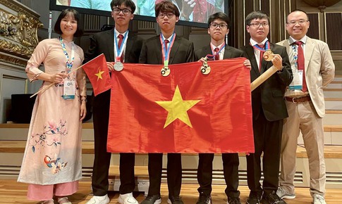 Việt Nam đoạt ba huy chương V&#224;ng tại Olympic H&#243;a học Quốc tế 2023