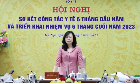 Bộ trưởng Đ&#224;o Hồng Lan: Ng&#224;nh y tế tiếp tục tập trung cao độ ho&#224;n thiện thể chế, n&#226;ng cao chất lượng kh&#225;m chữa bệnh