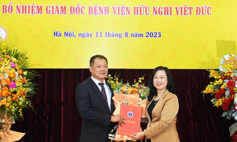 6 nhiệm vụ Bộ trưởng Đ&#224;o Hồng Lan gửi đến t&#226;n Gi&#225;m đốc BV Hữu nghị Việt Đức