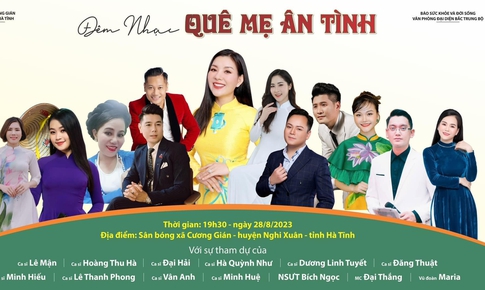 Đ&#234;m nhạc &quot;Qu&#234; mẹ &#226;n t&#236;nh&quot;