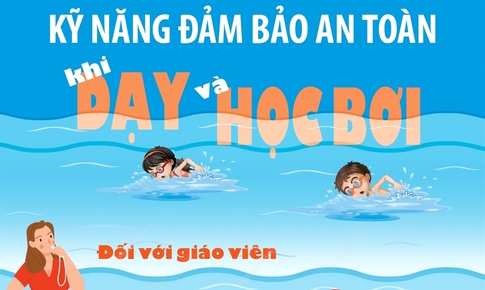 Kỹ năng bảo đảm an to&#224;n khi dạy v&#224; học bơi