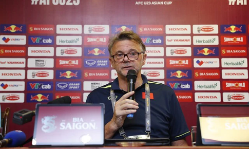 HLV Troussier: U23 Việt Nam thiếu tập trung, giảm s&#250;t về tinh thần v&#224; sự quyết t&#226;m