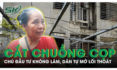 Chủ đầu tư kh&#244;ng l&#224;m PCCC, d&#226;n cắt ‘chuồng cọp’ tạo lối tho&#225;t ở chung cư mini Khương Hạ