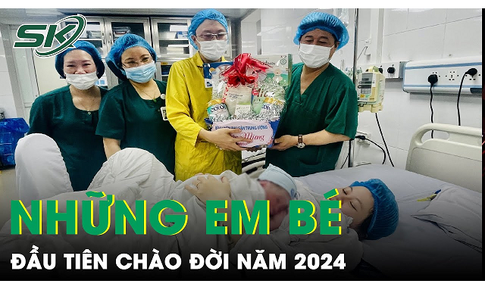 Chào đón những công dân nhí đầu tiên của năm 2024