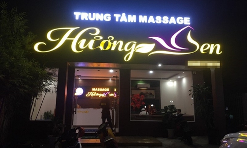 Ph&#225;t hiện hoạt động mại d&#226;m trong Trung t&#226;m Massage Hương Sen