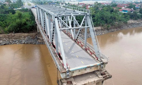 Ph&#250; Thọ: L&#234;n phương &#225;n ph&#225; dỡ c&#225;c nhịp, trụ c&#242;n lại của cầu Phong Ch&#226;u