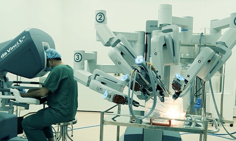 Phẫu thuật điều trị ung thư bằng robot tại Việt Nam bước   bước đột phá, nâng tầm y học nước nhà