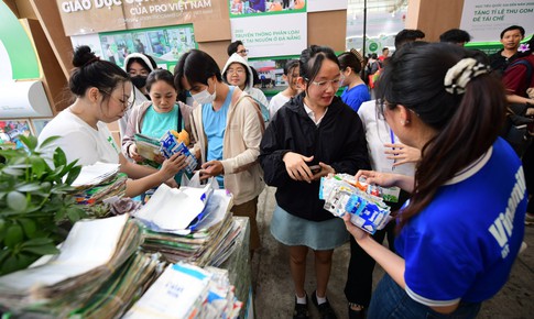 Vinamilk lan tỏa th&#244;ng điệp về ph&#225;t triển bền vững đến người ti&#234;u d&#249;ng qua từng vỏ hộp sữa