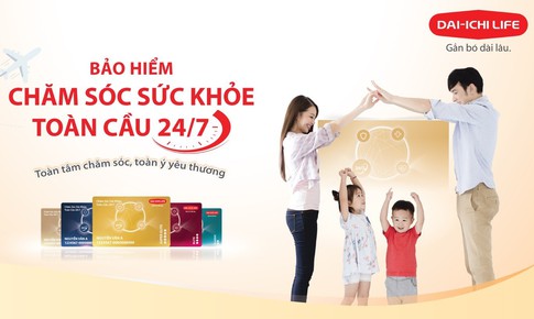 Dai-ichi Life Việt Nam ra mắt sản phẩm Bảo hiểm Chăm S&#243;c Sức Khỏe To&#224;n Cầu 24/7