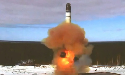 &#39;Qu&#225;i vật ICBM&#39; RS-28 Sarmat với sức mạnh hủy diệt chỉ bằng một đ&#242;n