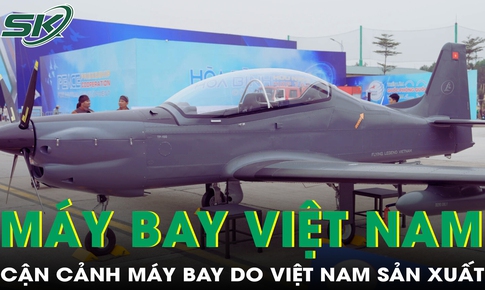 Th&#244;ng tin th&#250; vị về chiếc m&#225;y bay &#39;made in Việt Nam&#39; ở Triển l&#227;m Quốc ph&#242;ng Quốc tế 2024
