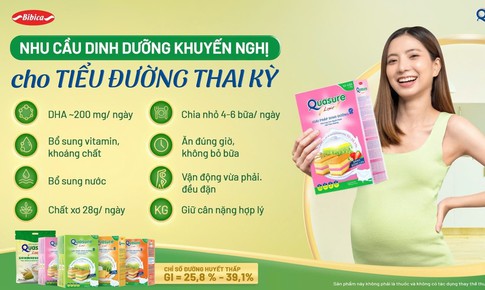 Giải ph&#225;p dinh dưỡng an to&#224;n cho đ&#225;i th&#225;o đường thai kỳ