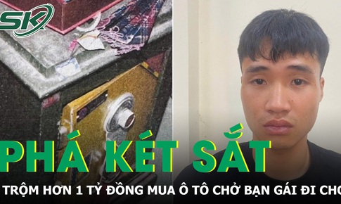 Ph&#225; k&#233;t sắt trộm hơn 1 tỷ đồng để mua &#244; t&#244; đ&#243;n bạn g&#225;i đi chơi