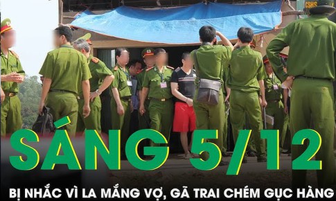 S&#225;ng 5/12: Bị nhắc nhở v&#236; hay la mắng vợ, g&#227; đ&#224;n &#244;ng r&#250;t dao ch&#233;m h&#224;ng x&#243;m trọng thương