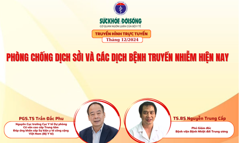 Truyền h&#236;nh trực tuyến: Ph&#242;ng chống dịch sởi v&#224; c&#225;c dịch bệnh truyền nhiễm hiện nay