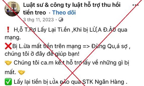 Bị lừa hơn 200 triệu đồng v&#236; sập bẫy luật sư giả