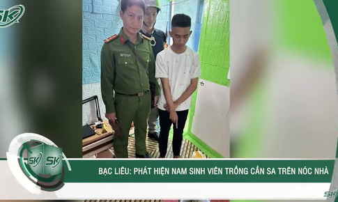 S&#225;ng 22/2: Nam sinh vi&#234;n biến n&#243;c nh&#224; th&#224;nh nơi trồng cần sa để d&#249;ng v&#224; b&#225;n lấy tiền ti&#234;u x&#224;i