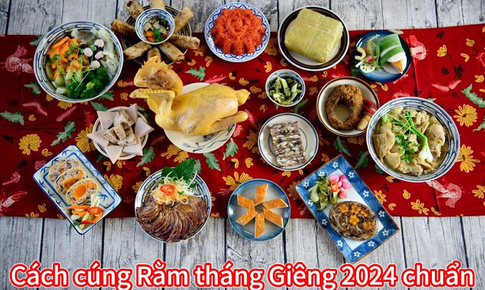 C&#250;ng Rằm th&#225;ng Gi&#234;ng 2024 như thế n&#224;o cho đ&#250;ng để cả năm an l&#224;nh?