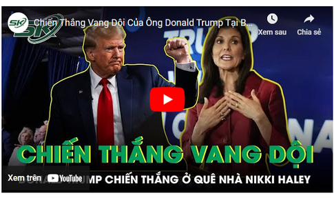 Chiến thắng vang dội của &#244;ng Donald Trump tại bang qu&#234; nh&#224; đối thủ Nikki Haley