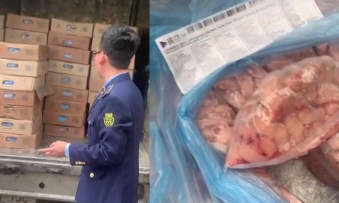Ph&#225;t hiện hơn 2 tấn k&#234; g&#224; bốc m&#249;i chuẩn bị tuồn ra thị trường