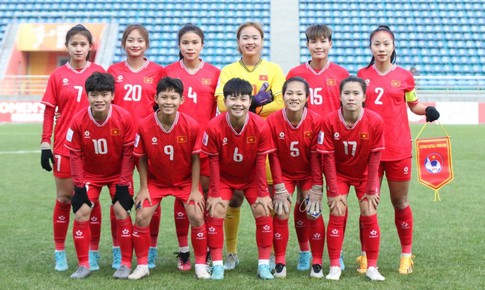 U20 nữ Việt Nam &#39;dắt tay&#39; Trung Quốc rời giải U20 nữ ch&#226;u &#193; 2024