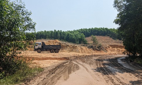 &#39;N&#243;ng&#39; t&#236;nh trạng khai th&#225;c đất tr&#225;i ph&#233;p ở Quảng Trị