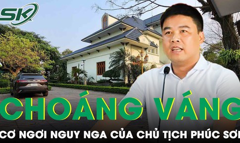 Cho&#225;ng ngợp biệt phủ nguy nga của đại gia Hậu &#39;ph&#225;o&#39;