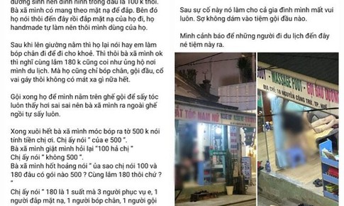 Từ vụ lấy 500.000 đồng một giờ gội đầu, &#39;kh&#244;ng để con s&#226;u l&#224;m rầu nồi canh&#39;