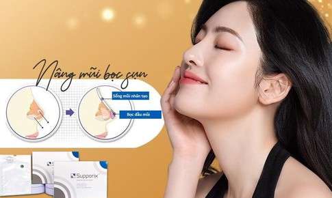 Supporix - Chất liệu bọc đầu mũi được nhiều chị em lựa chọn