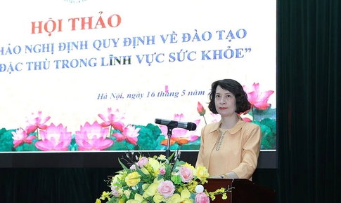 Phải tiếp tục x&#226;y dựng ho&#224;n thiện thể chế về đ&#224;o tạo nh&#226;n lực y tế