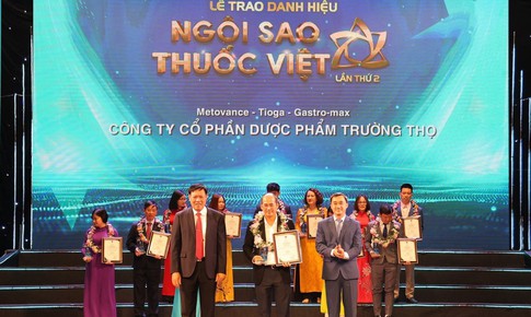 &#39;Ng&#244;i sao Thuốc Việt&#39; lần 2 &#39;gọi t&#234;n&#39; 3 sản phẩm xuất sắc của Dược phẩm Trường Thọ