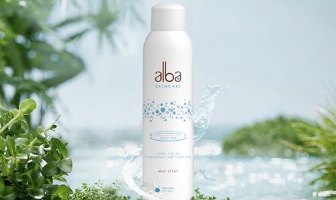 Alba Skincare n&#226;ng niu l&#224;n da - Xịt kho&#225;ng từ thi&#234;n nhi&#234;n