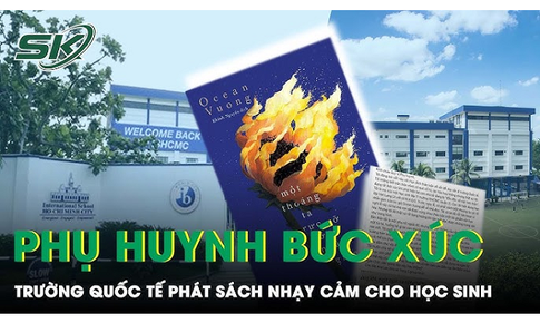 Phụ huynh cho&#225;ng v&#236; trường quốc tế ph&#225;t s&#225;ch nhạy cảm cho học sinh: Mẹ 40 tuổi đọc c&#242;n ‘đỏ mặt’