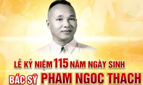 Cố Bộ trưởng Bộ Y tế đầu ti&#234;n BS Phạm Ngọc Thạch - người thầy của c&#225;c thế hệ c&#225;n bộ y tế Việt Nam