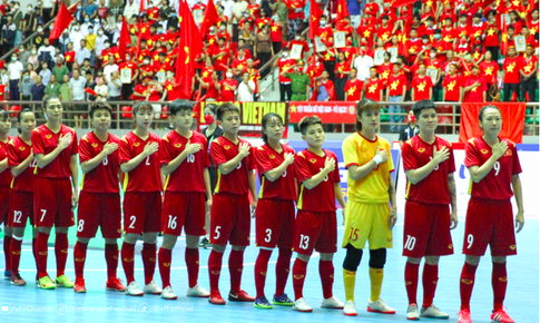 Hai đội tuyển futsal Việt Nam đứng ở đ&#226;u tr&#234;n bảng xếp hạng FIFA mới?